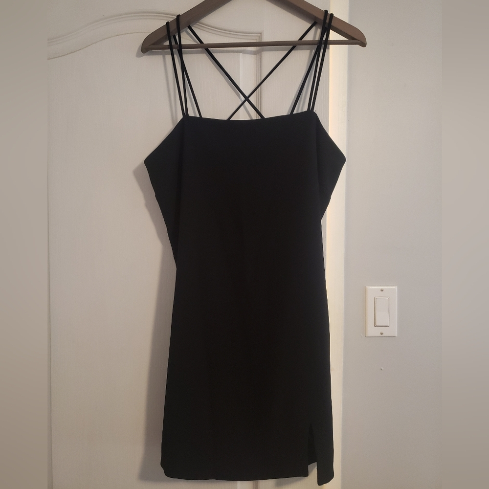 Zara Black Strapless Dress